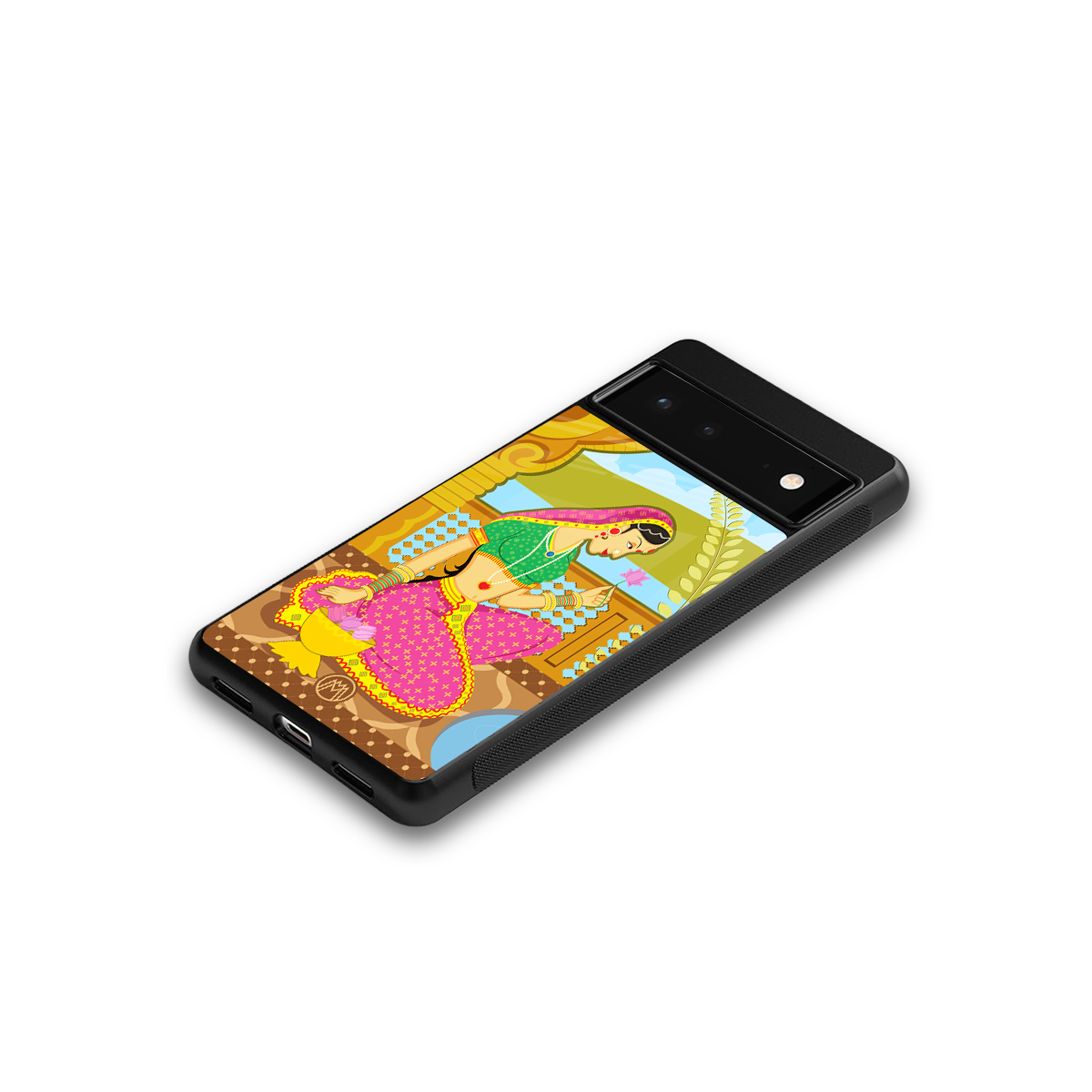 rani back phone cover | glass case for Google Pixel 6A