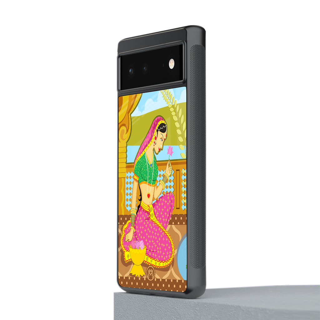 rani back phone cover | glass case for google pixel 6