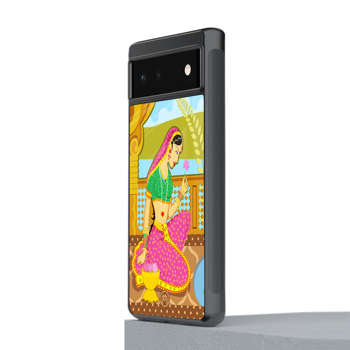 rani back phone cover | glass case for Google Pixel 6A