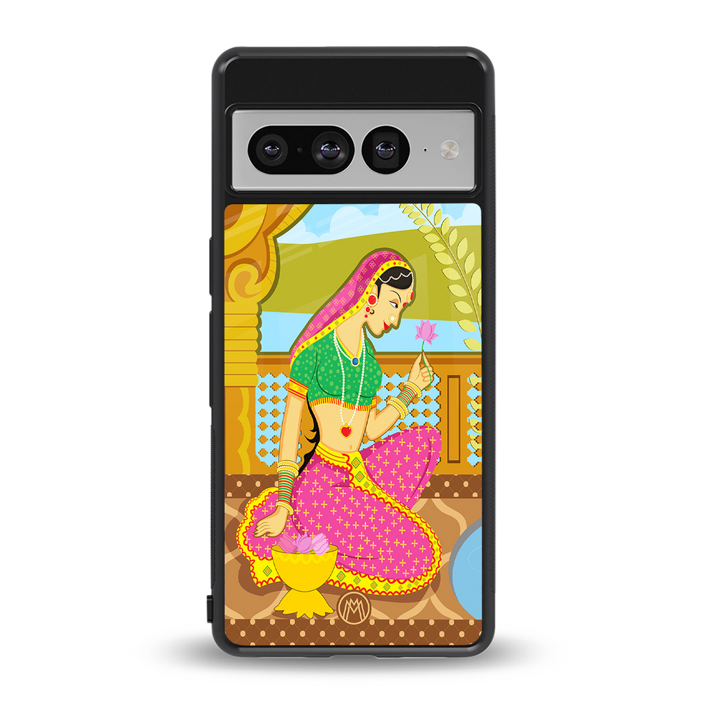 rani back phone cover | glass case for google pixel 7 pro