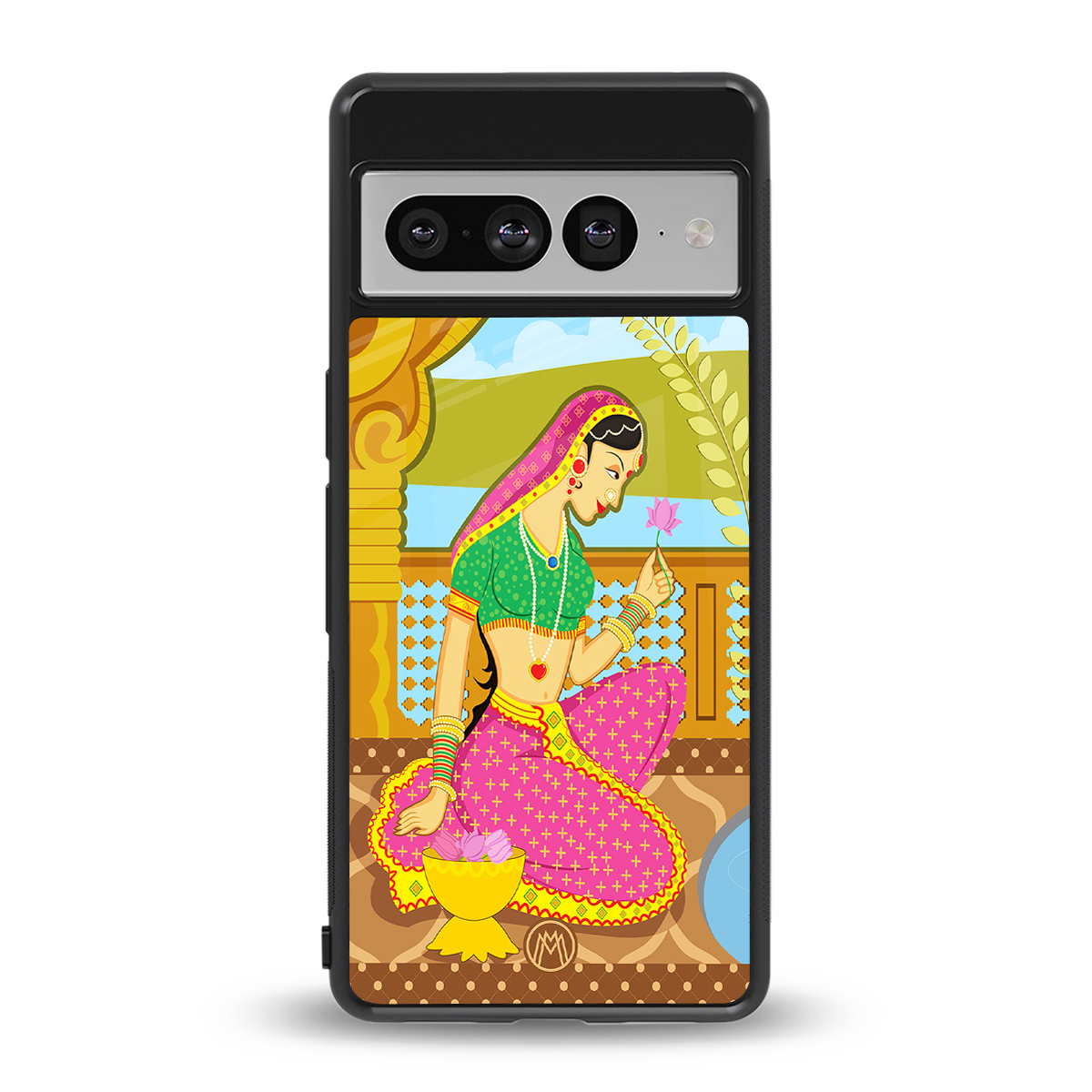 rani back phone cover | glass case for google pixel 7 pro