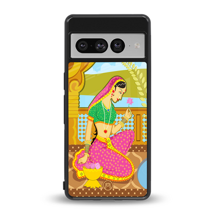 rani back phone cover | glass case for google pixel 7 pro