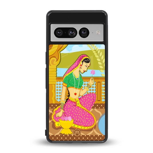 rani back phone cover | glass case for google pixel 7 pro