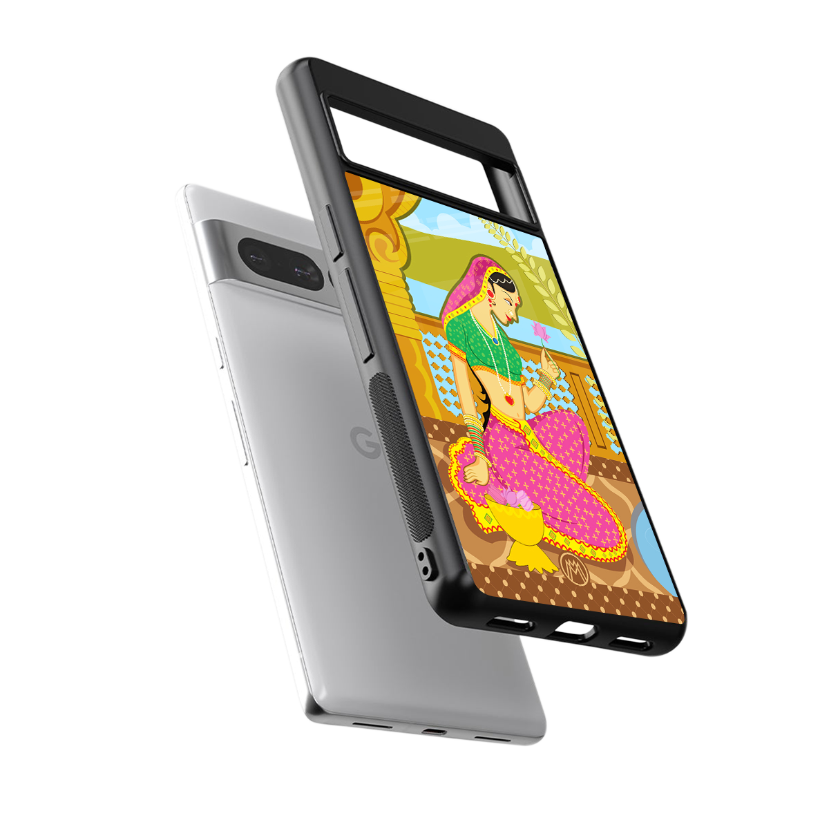 rani back phone cover | glass case for google pixel 7 pro