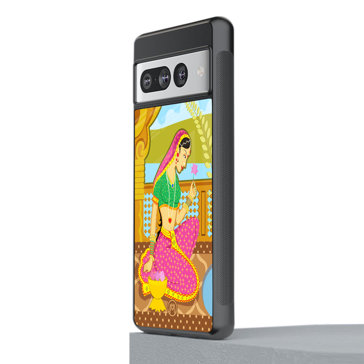 rani back phone cover | glass case for google pixel 7 pro