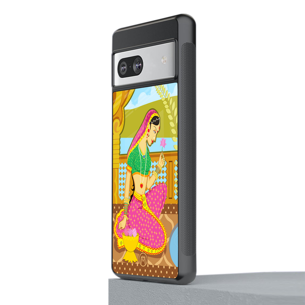rani back phone cover | glass case for Google Pixel 7