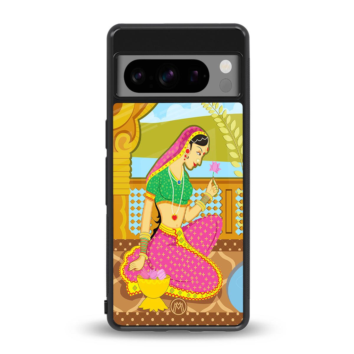 rani back phone cover | glass case for google pixel 8 pro