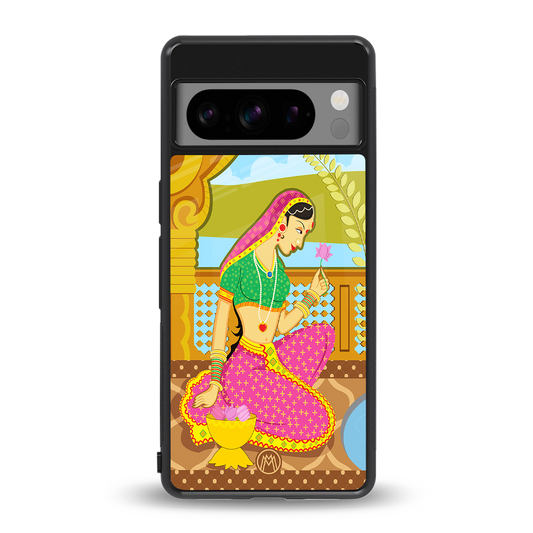 rani back phone cover | glass case for google pixel 8 pro