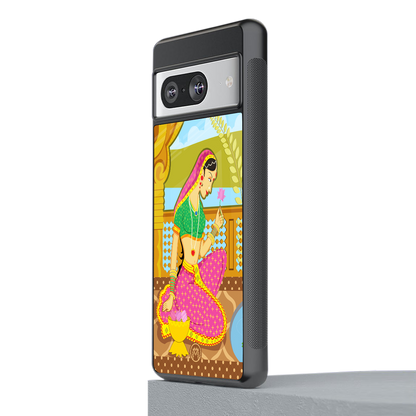 rani back phone cover | glass case for Google Pixel 8