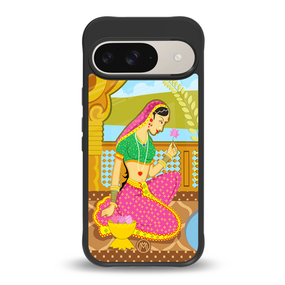 rani back phone cover | glass case for google pixel 9