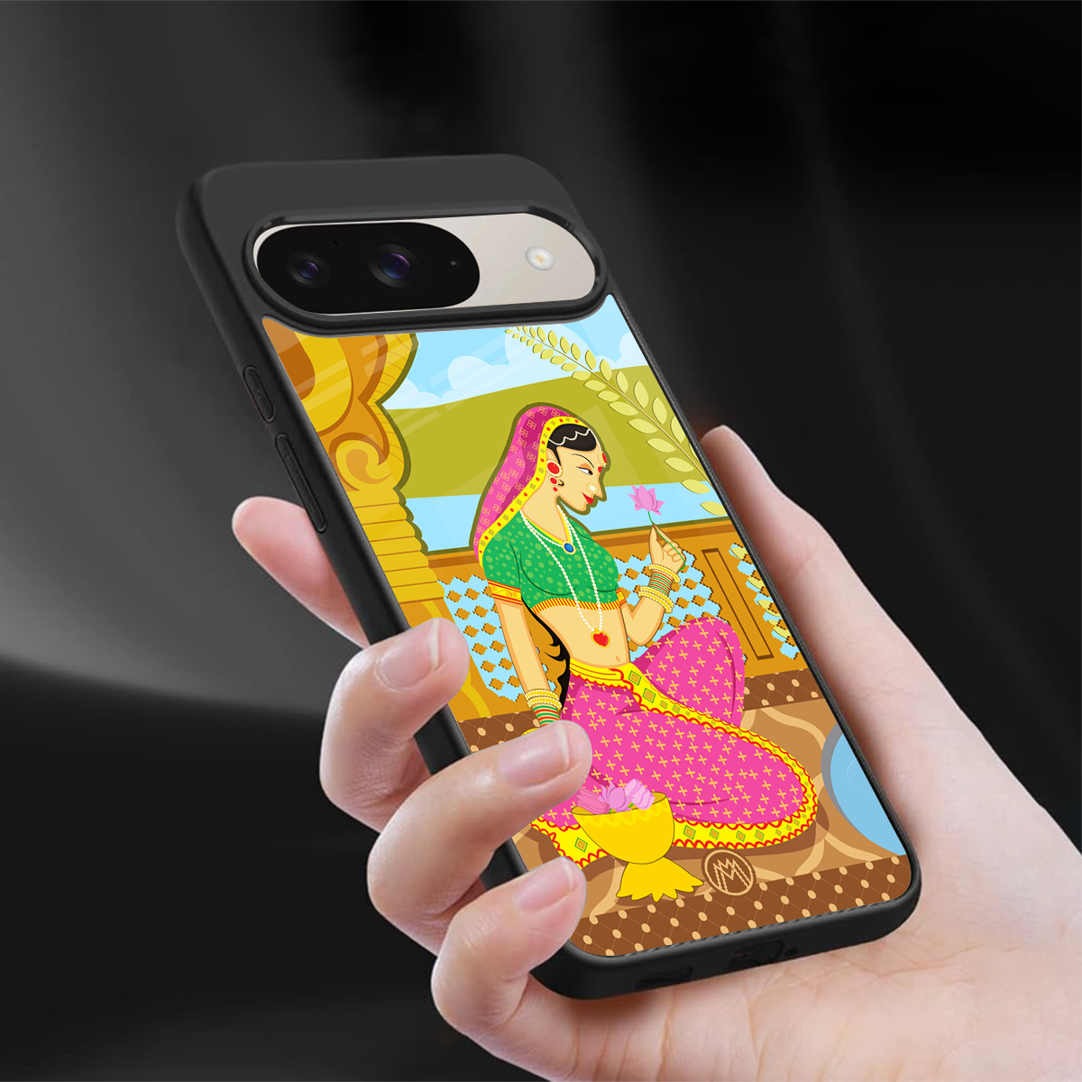 rani back phone cover | glass case for google pixel 9