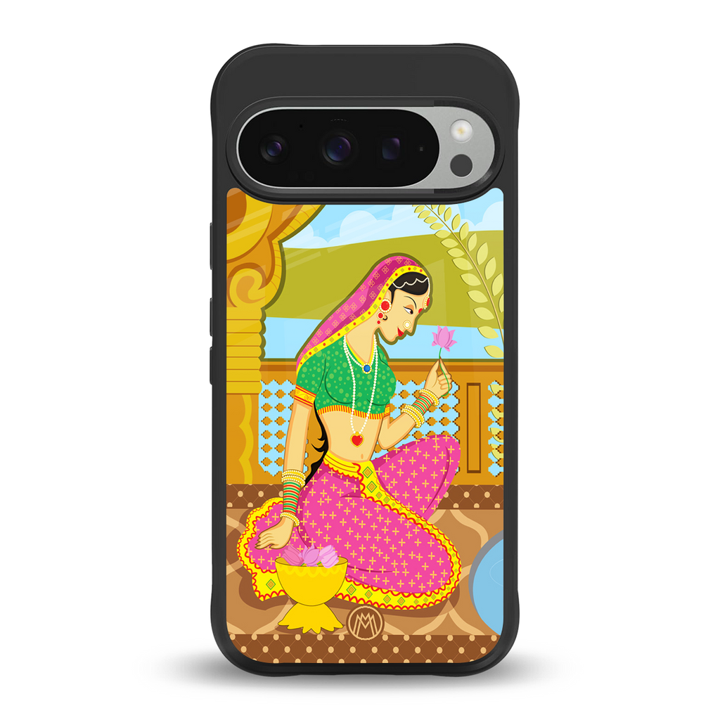 rani back phone cover | glass case for google pixel 9 pro xl