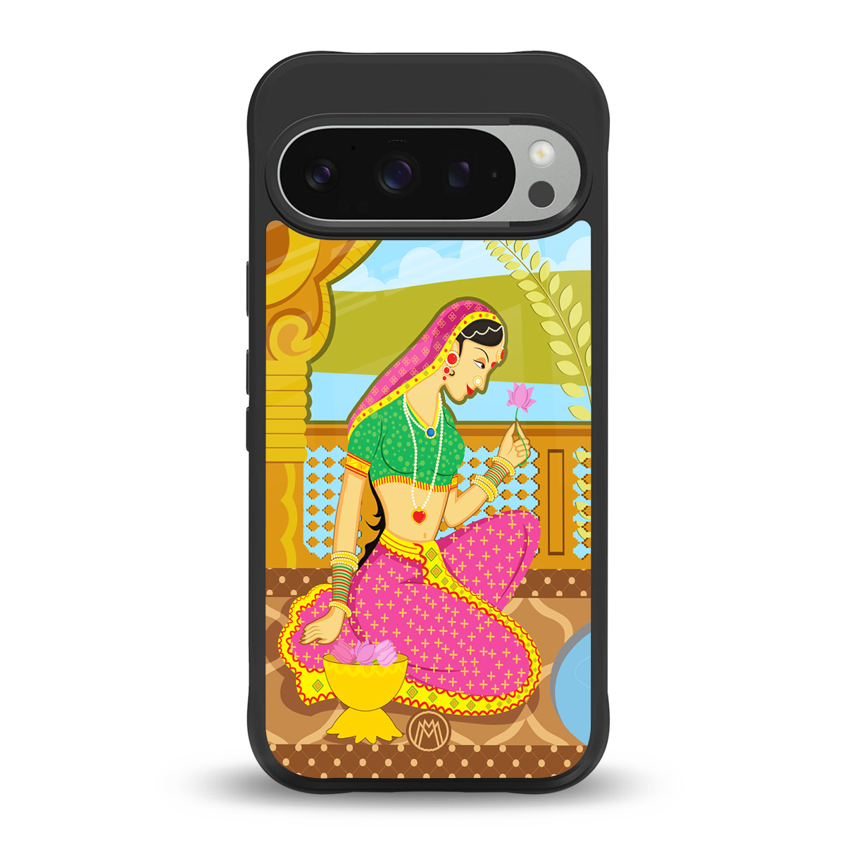 rani back phone cover | glass case for google pixel 9 pro xl
