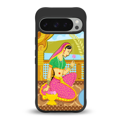 rani back phone cover | glass case for google pixel 9 pro xl