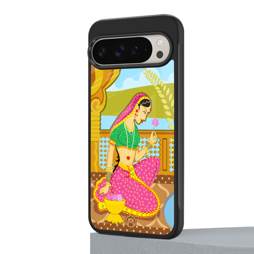 rani back phone cover | glass case for google pixel 9 pro