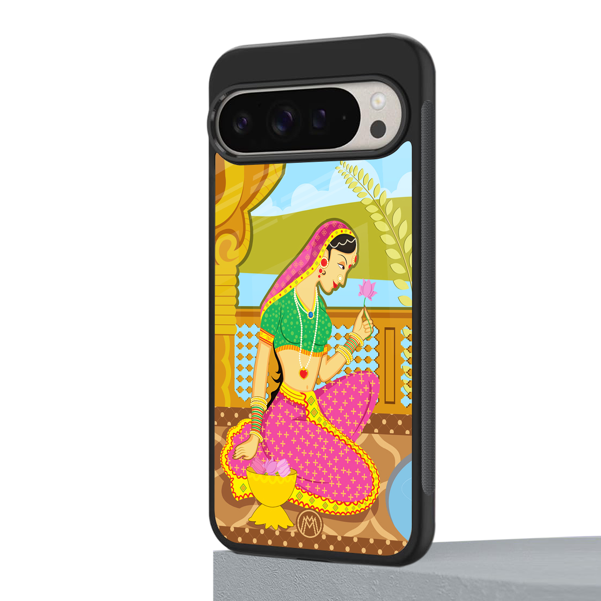 rani back phone cover | glass case for google pixel 9 pro xl