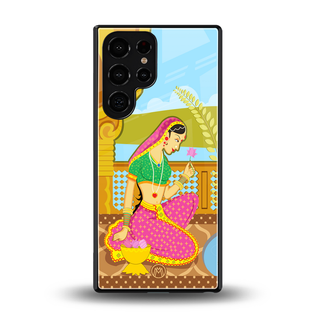rani back phone cover | glass case for samsung galaxy s25 ultra