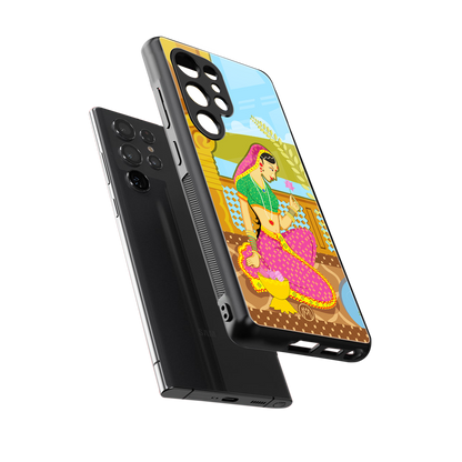 rani back phone cover | glass case for samsung galaxy s25 ultra