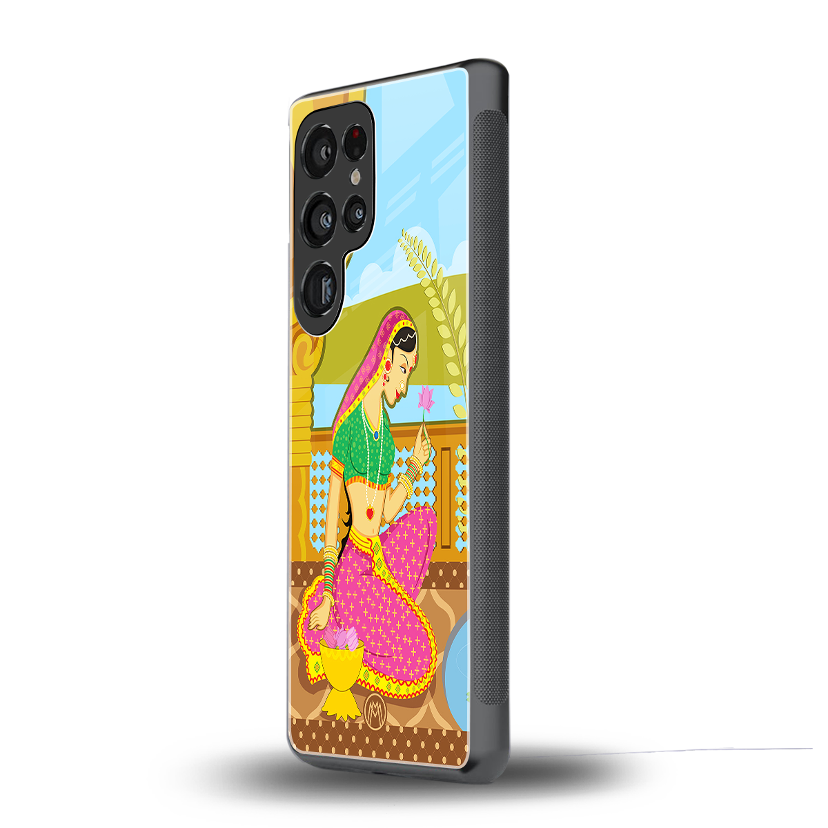 rani back phone cover | glass case for samsung galaxy s25 ultra