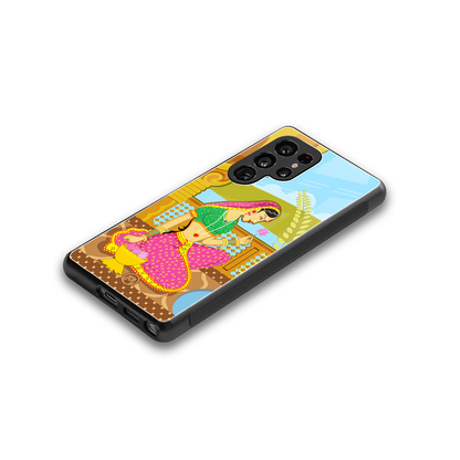 rani back phone cover | glass case for samsung galaxy s25 ultra