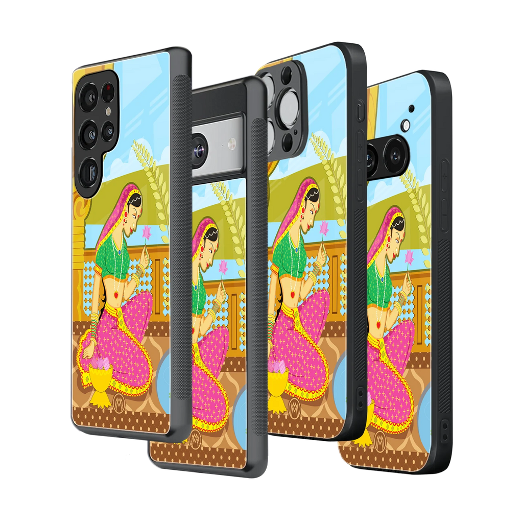 Stylish Glass Back Case for All Smartphones – iPhone, Samsung, OnePlus, Pixel, Redmi, Oppo, Vivo, Motorola