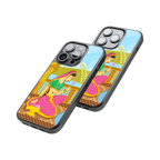 Protective Glass Back Phone Case Compatible with iPhone, Samsung, OnePlus, Pixel & More
