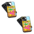 Trendy Glass Back Mobile Case for iPhone, Samsung, Redmi, OnePlus, Google Pixel, Motorola