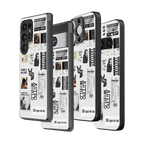 Stylish Glass Back Case for All Smartphones iPhone, Samsung, OnePlus, Pixel, Redmi, Oppo, Vivo, Motorola