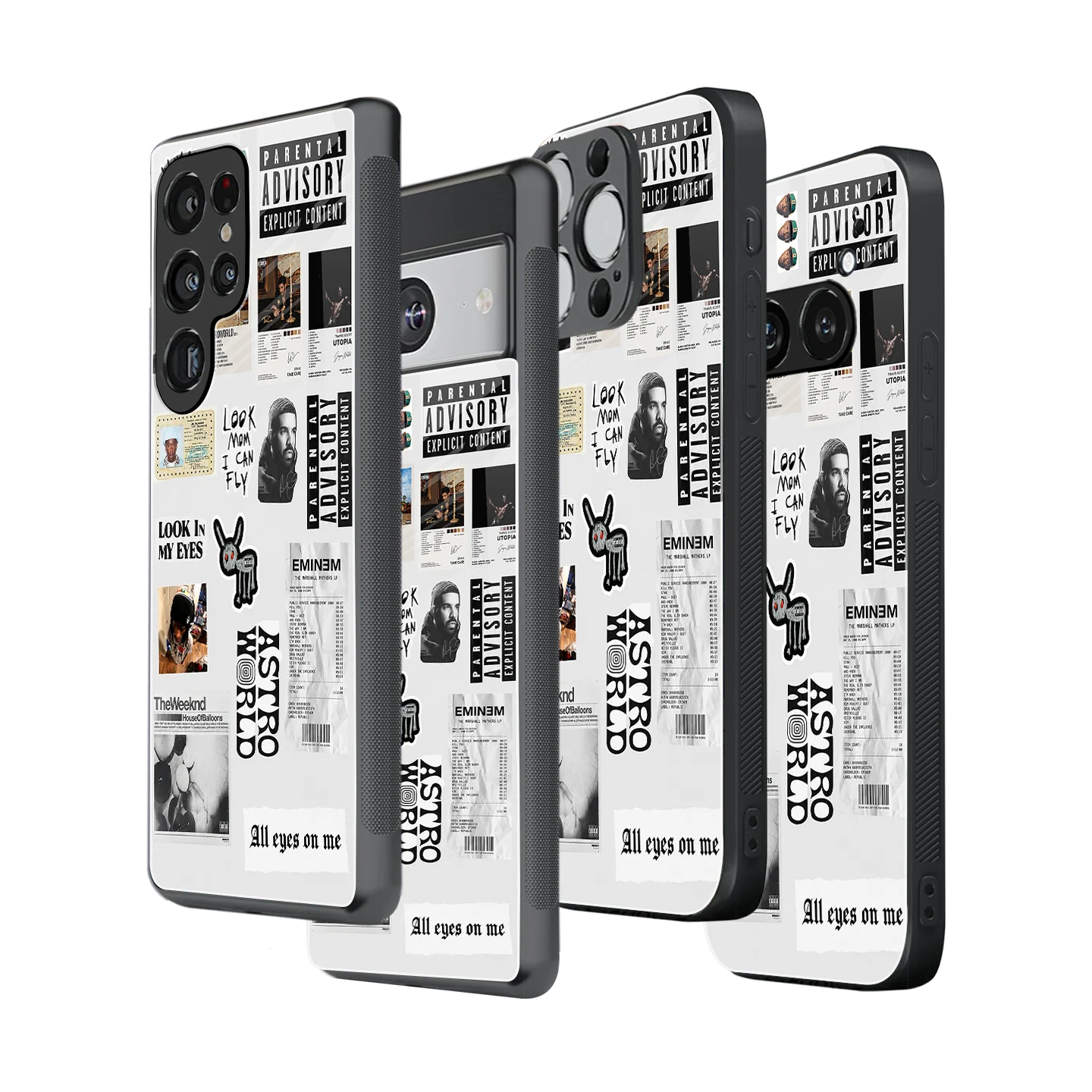Stylish Glass Back Case for All Smartphones iPhone, Samsung, OnePlus, Pixel, Redmi, Oppo, Vivo, Motorola