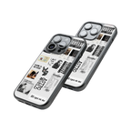 Protective Glass Back Phone Case Compatible with iPhone, Samsung, OnePlus, Pixel & More