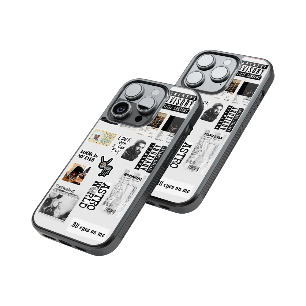 Protective Glass Back Phone Case Compatible with iPhone, Samsung, OnePlus, Pixel & More