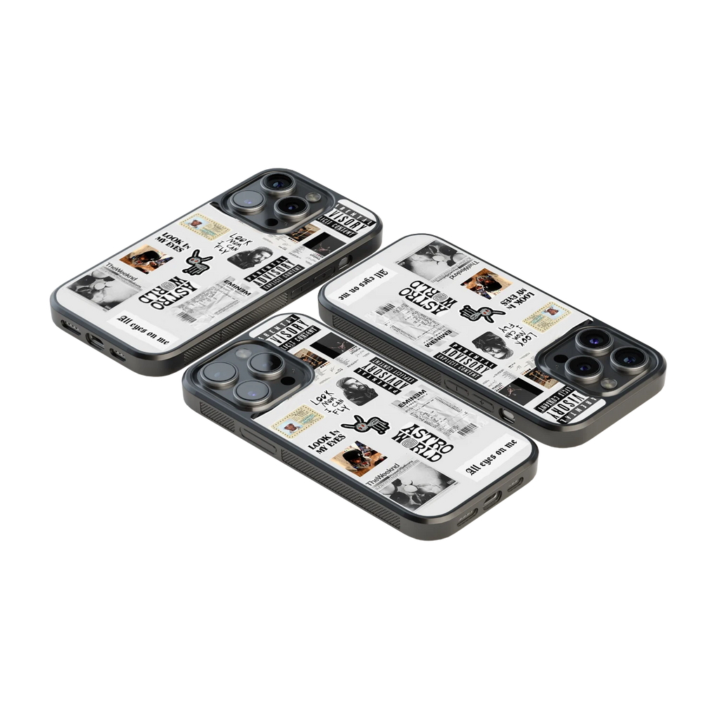 Luxury Glass Back Mobile Cover for iPhone, Samsung Galaxy, OnePlus, Pixel, Redmi & More