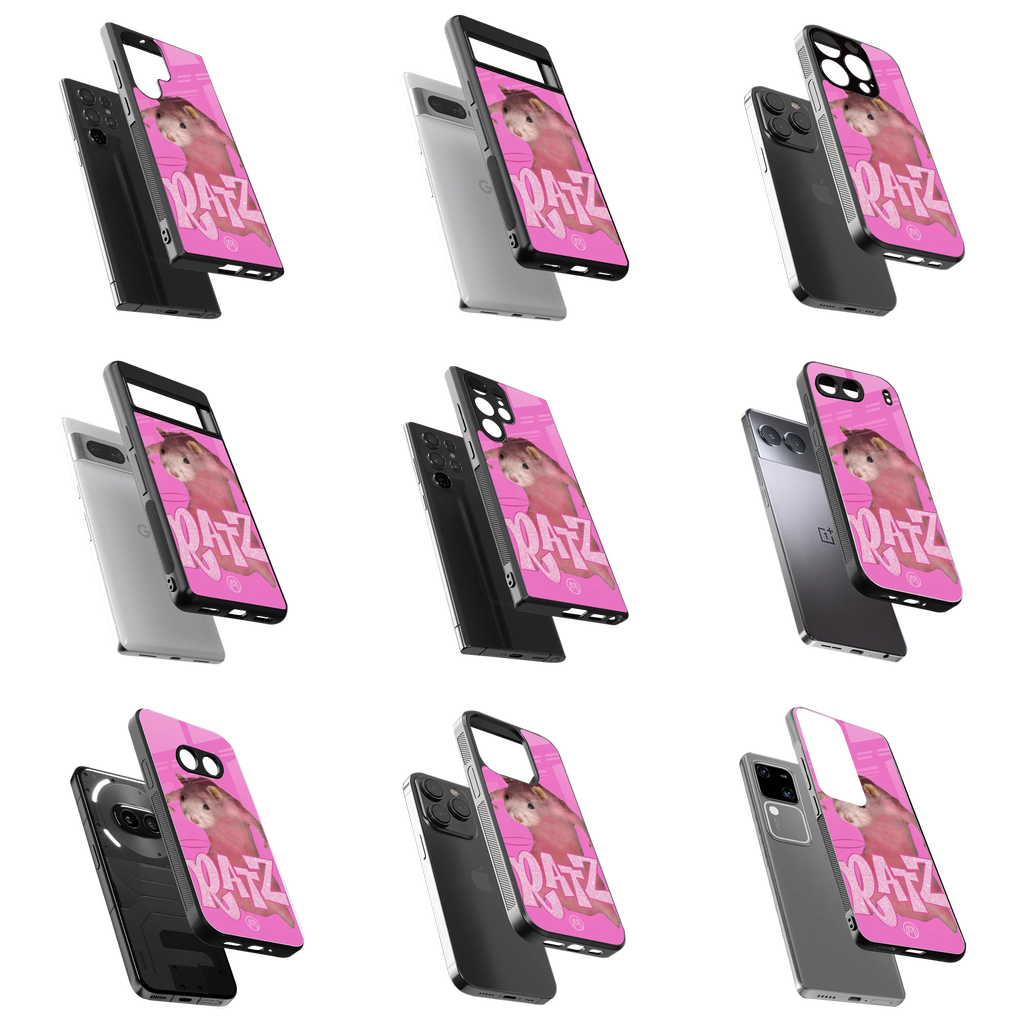 Durable Glass Back Mobile Case for iPhone, Samsung, OnePlus, Google Pixel, Redmi, Vivo, Oppo