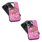 Trendy Glass Back Mobile Case for iPhone, Samsung, Redmi, OnePlus, Google Pixel, Motorola