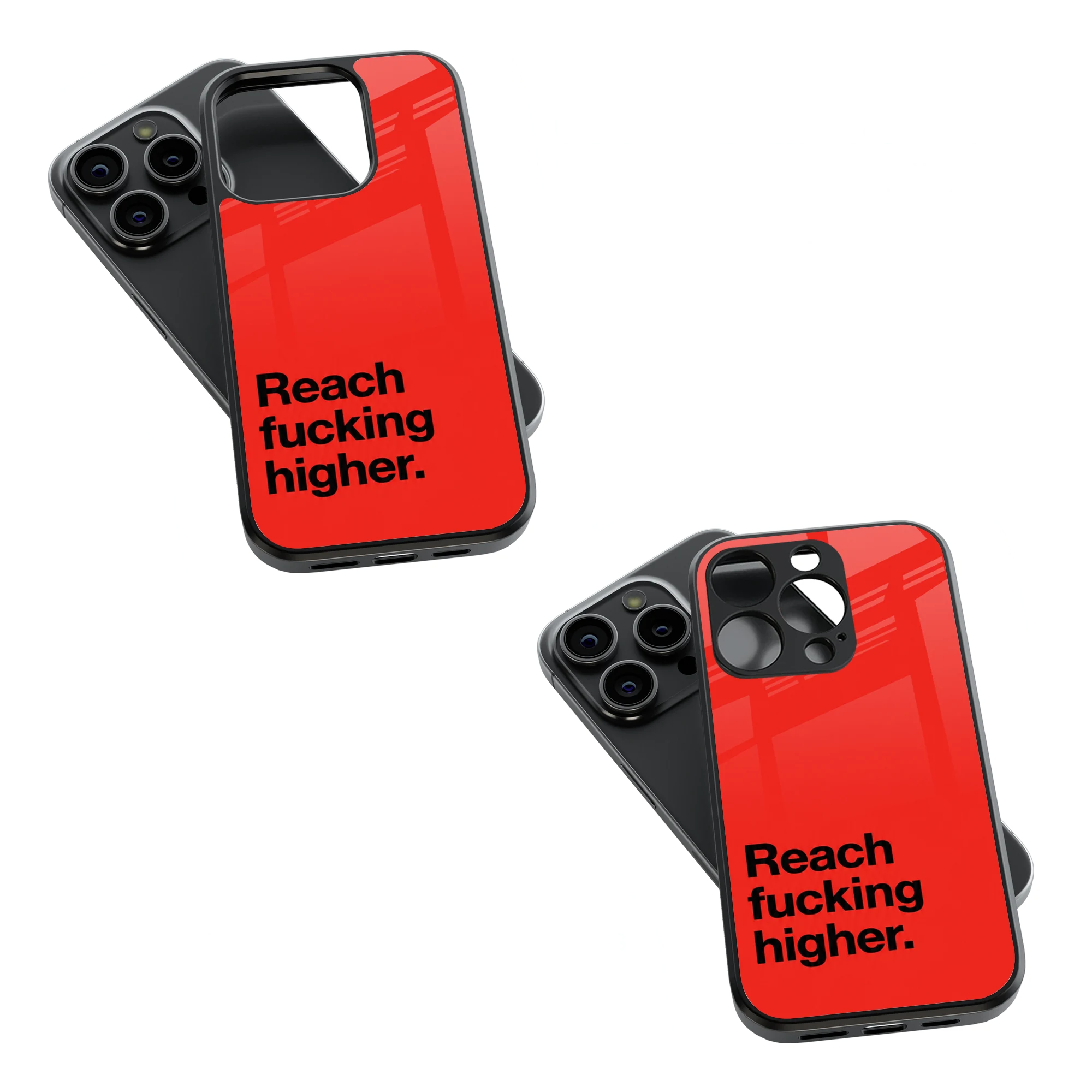 Trendy Glass Back Mobile Case for iPhone, Samsung, Redmi, OnePlus, Google Pixel, Motorola