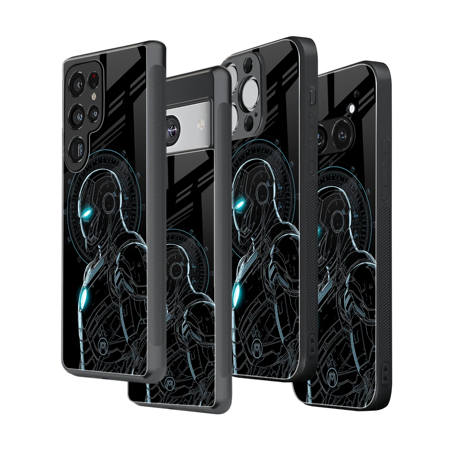 Stylish Glass Back Case for All Smartphones iPhone, Samsung, OnePlus, Pixel, Redmi, Oppo, Vivo, Motorola