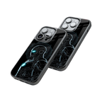 Protective Glass Back Phone Case Compatible with iPhone, Samsung, OnePlus, Pixel & More