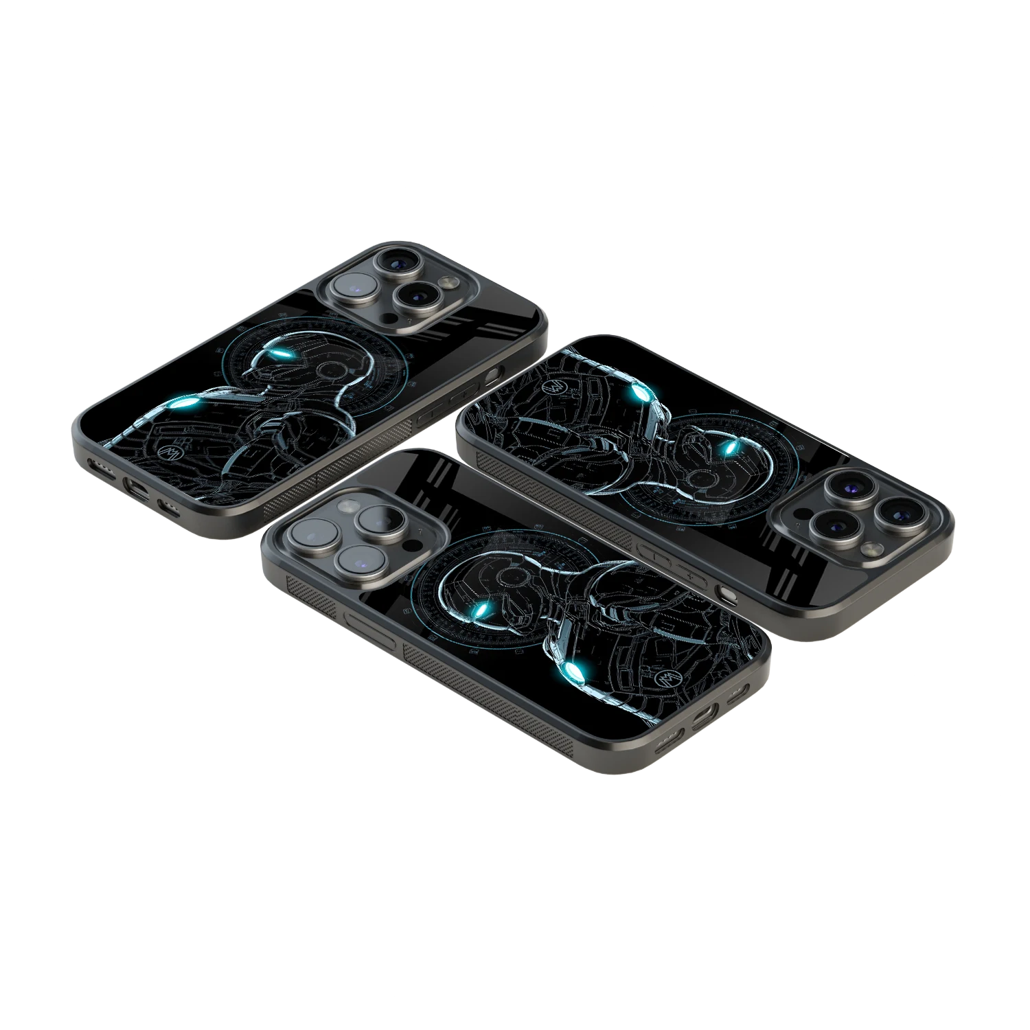 Luxury Glass Back Mobile Cover for iPhone, Samsung Galaxy, OnePlus, Pixel, Redmi & More