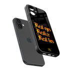 real eyes realize real lies quote back phone cover | glass case for iphone 16