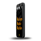 real eyes realize real lies quote back phone cover | glass case for oneplus nord 4