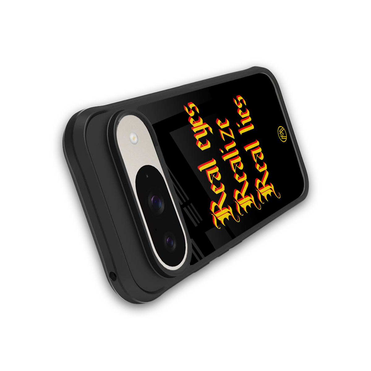 real eyes realize real lies quote back phone cover | glass case for google pixel 9