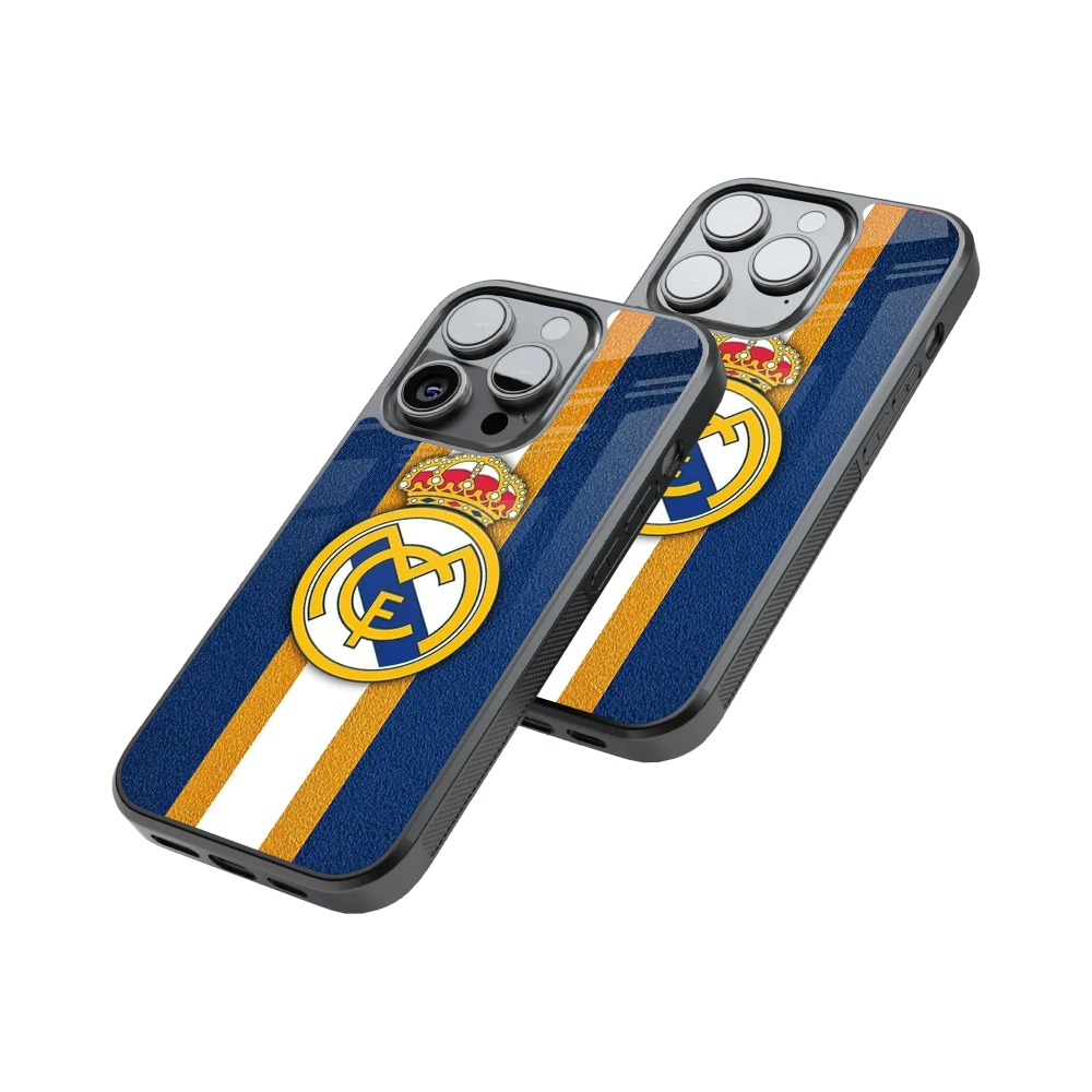 Protective Glass Back Phone Case Compatible with iPhone, Samsung, OnePlus, Pixel & More