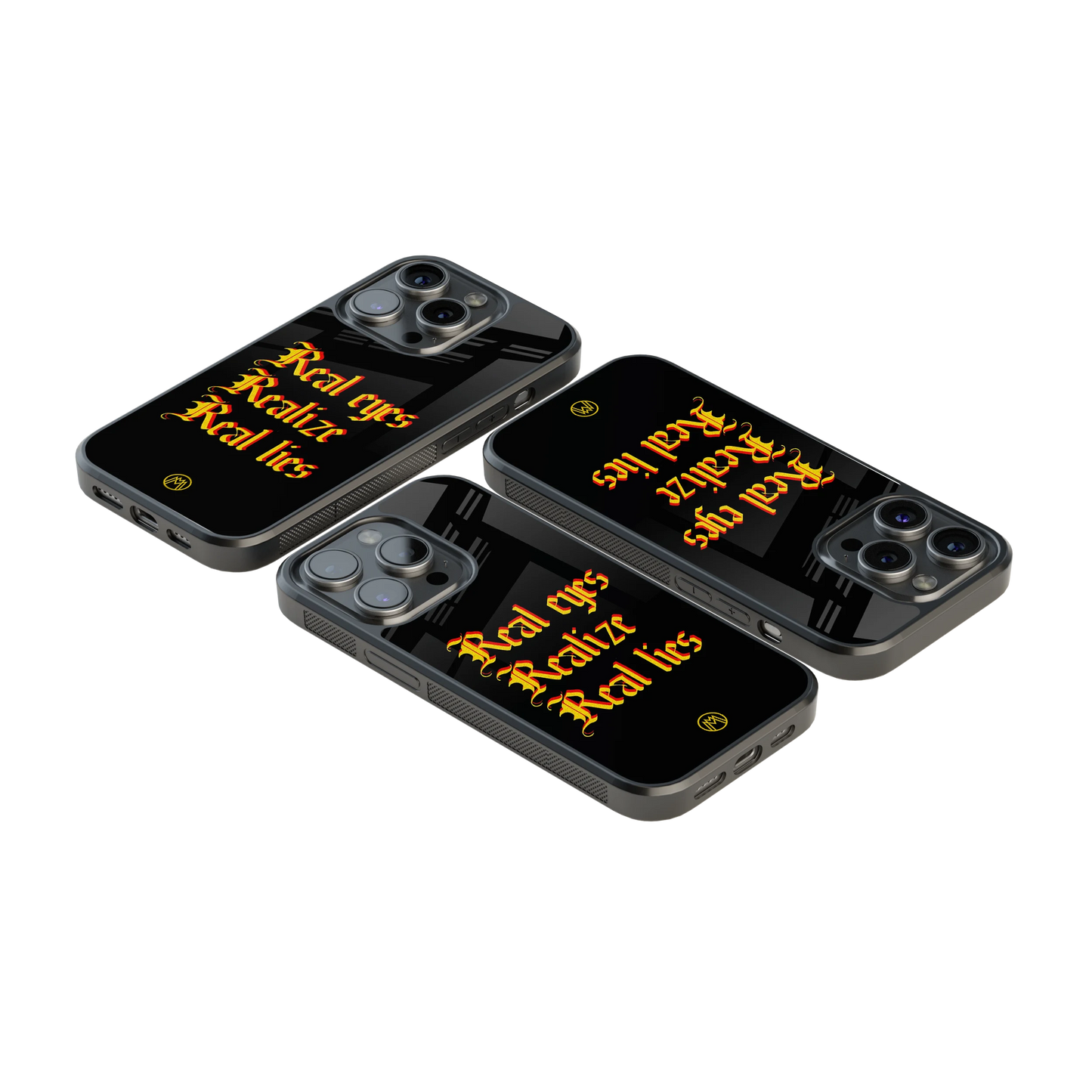 Luxury Glass Back Mobile Cover for iPhone, Samsung Galaxy, OnePlus, Pixel, Redmi & More