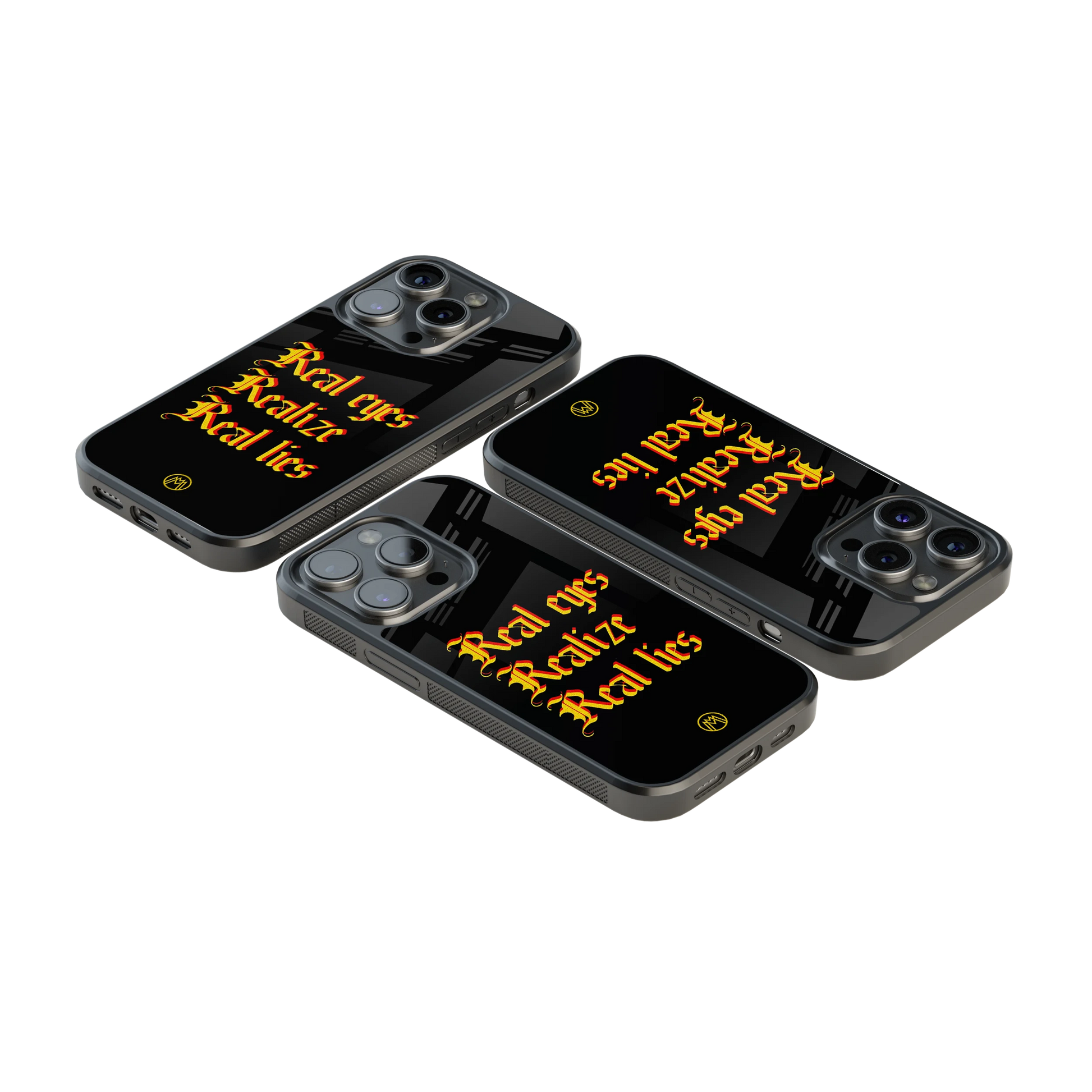 Luxury Glass Back Mobile Cover for iPhone, Samsung Galaxy, OnePlus, Pixel, Redmi & More