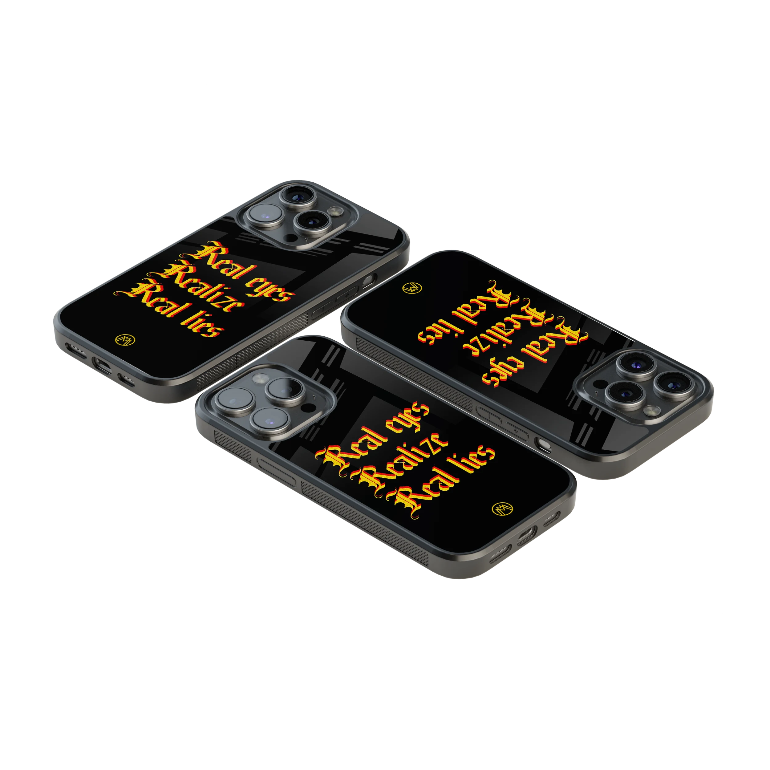 Luxury Glass Back Mobile Cover for iPhone, Samsung Galaxy, OnePlus, Pixel, Redmi & More