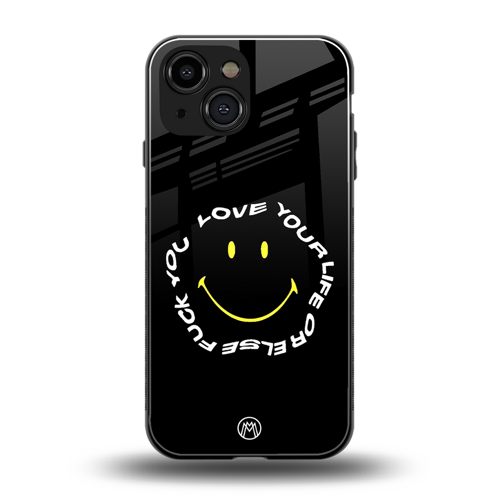 realisation back phone cover | glass case for iphone 13 mini