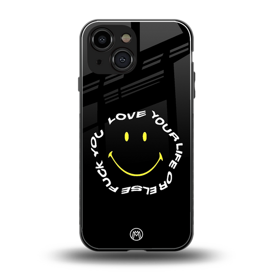 realisation back phone cover | glass case for iphone 13 mini