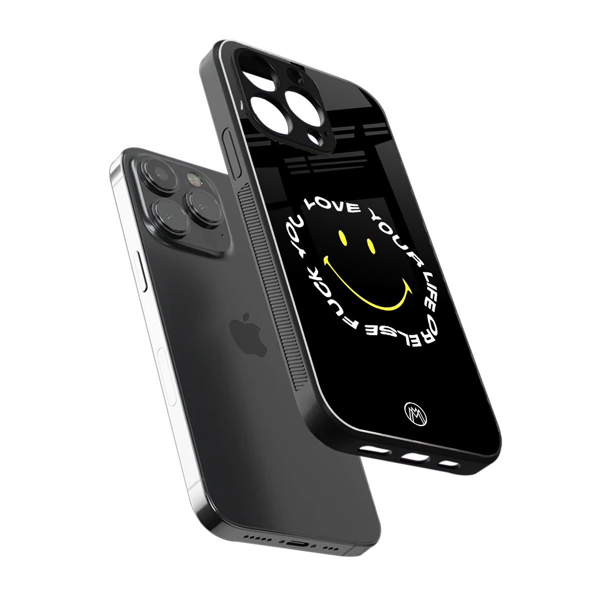 realisation back phone cover | glass case for iphone 13 pro max