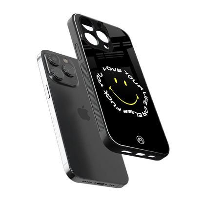 realisation back phone cover | glass case for iphone 13 pro max