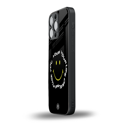 realisation back phone cover | glass case for iphone 13 pro max